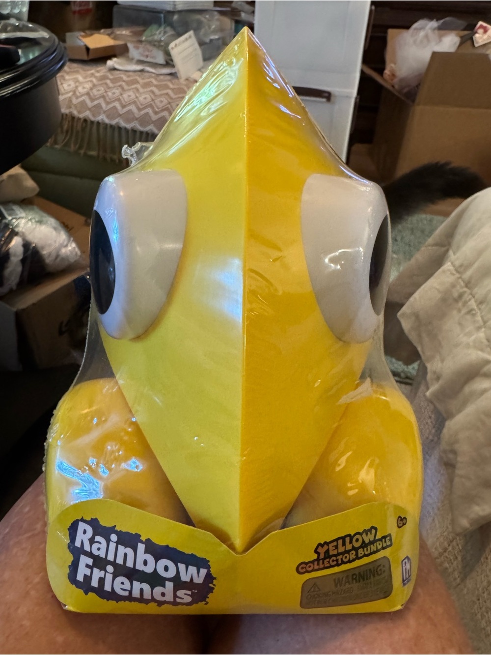 Rainbow Friends Yellow Collector Plush - Bright Yellow Character